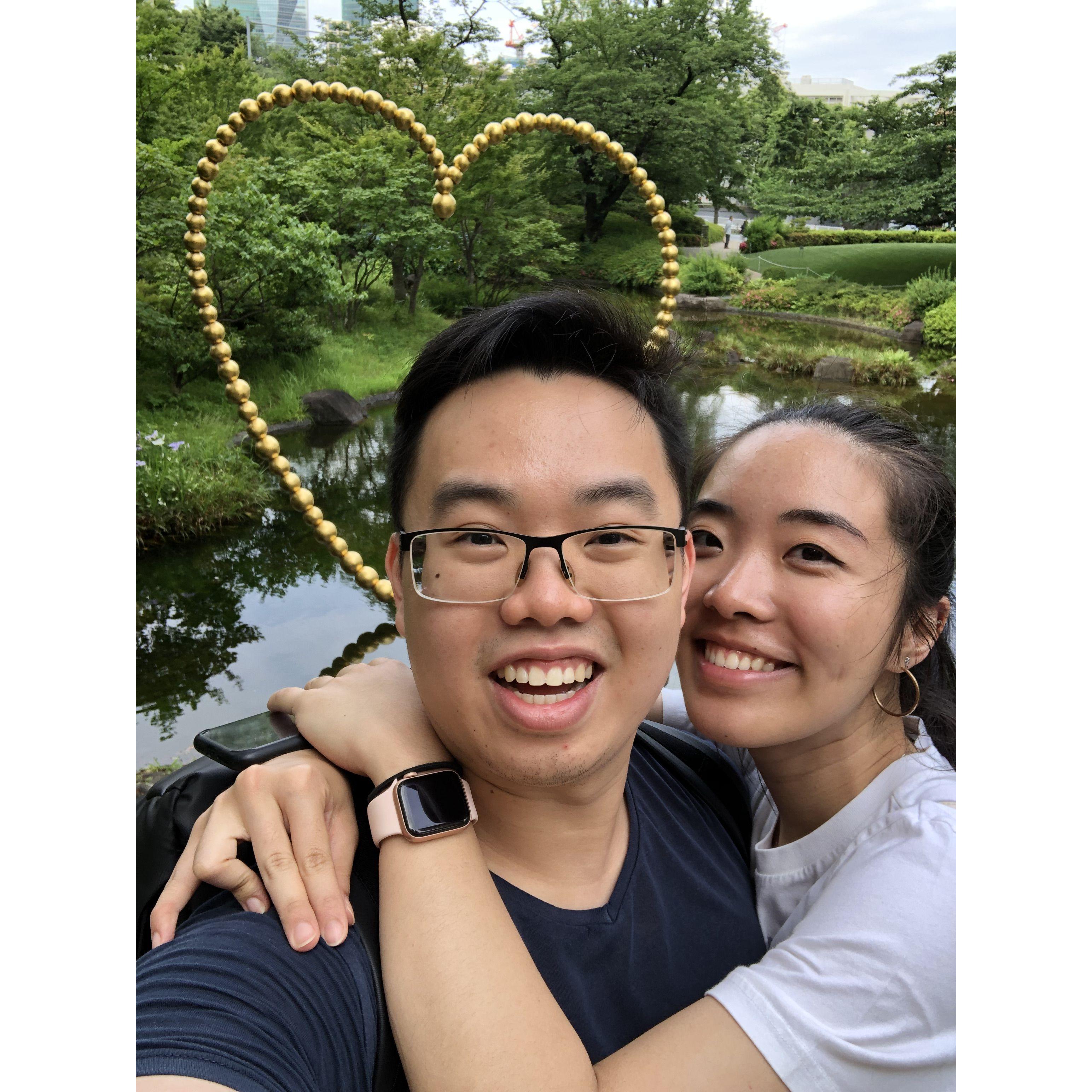 first trip overseas together