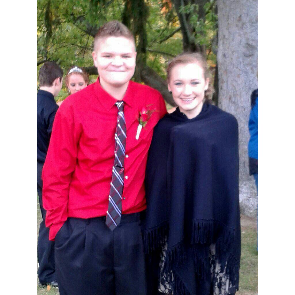 Homecoming 2012! We started dating this night and kissed for the first time during a slow dance