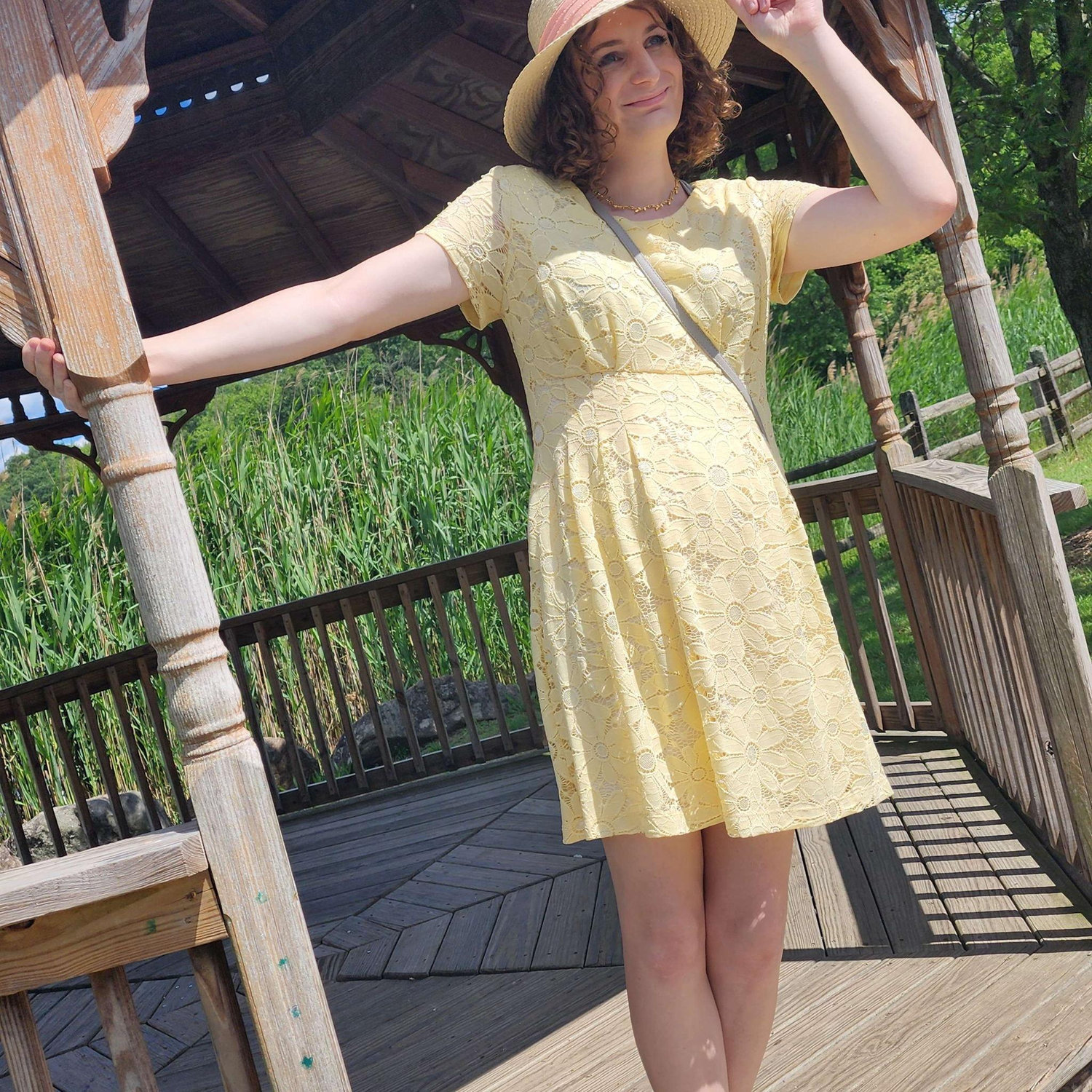 Our favorite photo from our Spring 2025 park photoshoot we enjoyed together.  Photo taken by Rachel