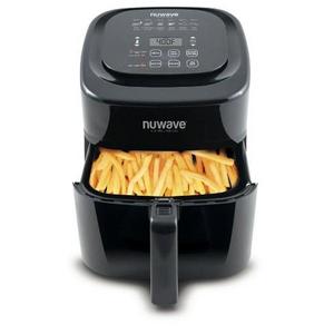 NuWave 1800W 6qt Nonstick Digital Air Fryer Black
