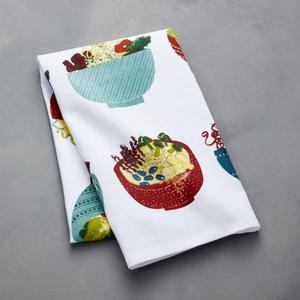 Veggie Bowls Dish Towel