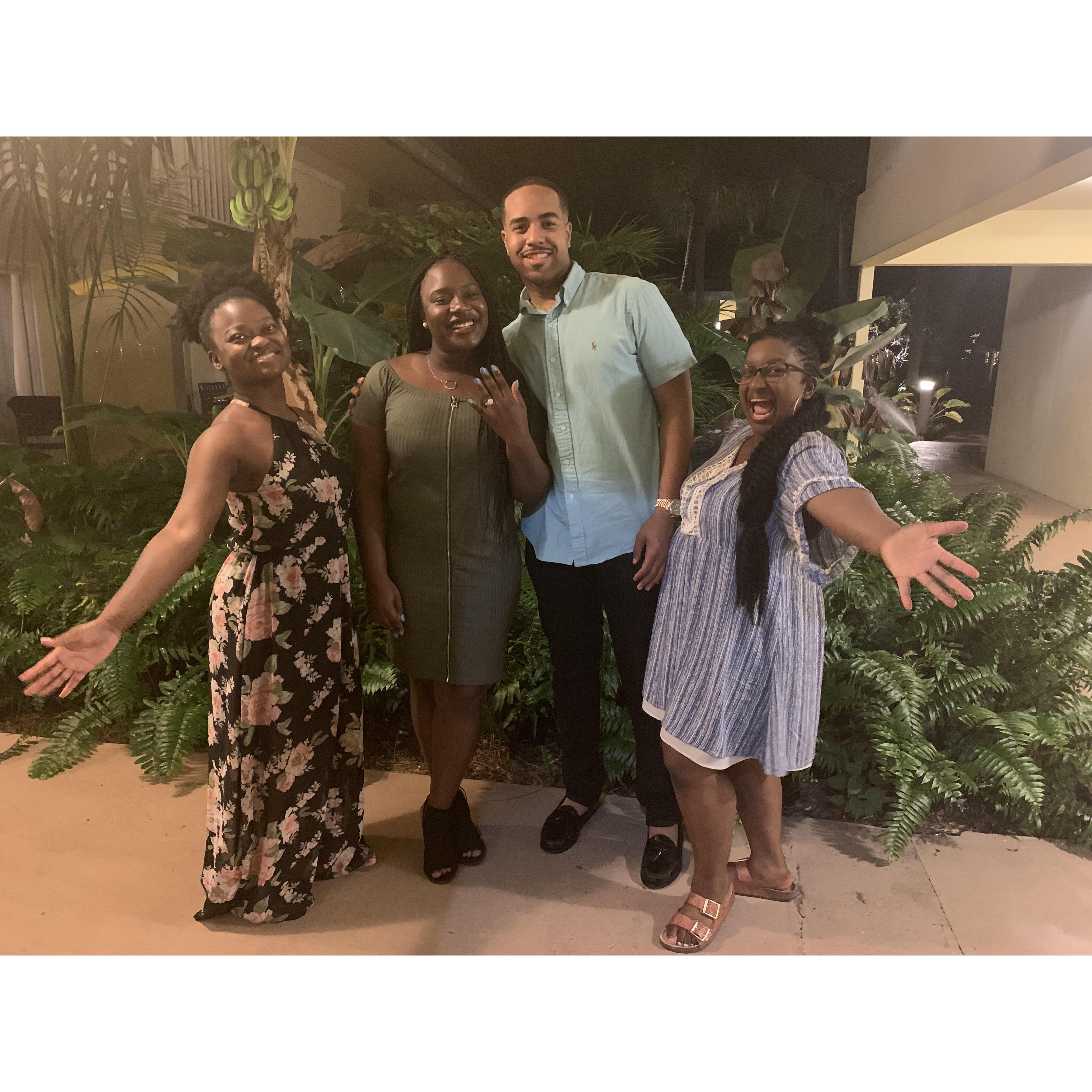 11/29/2019: Post- engagement party pictures!