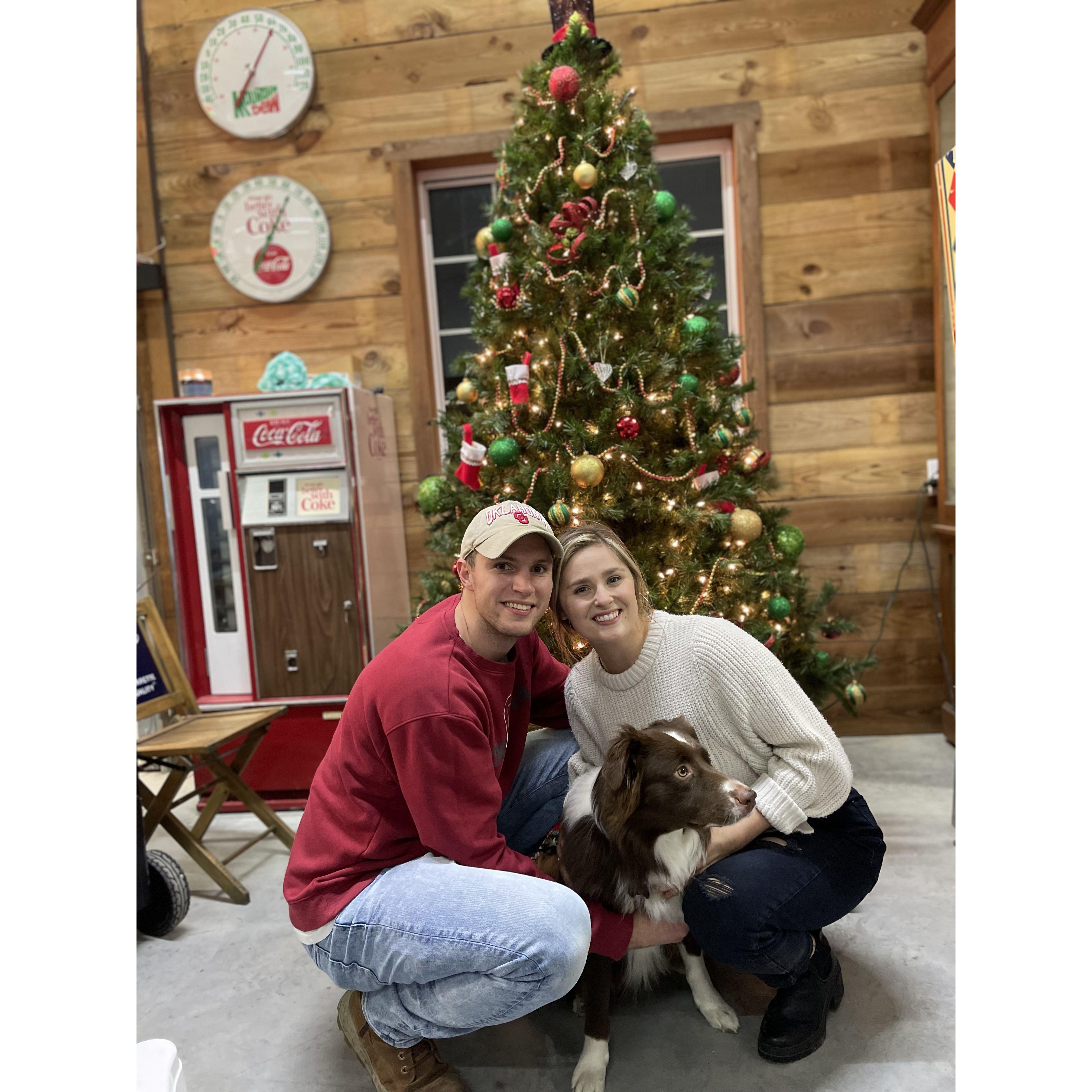 At a family Christmas party