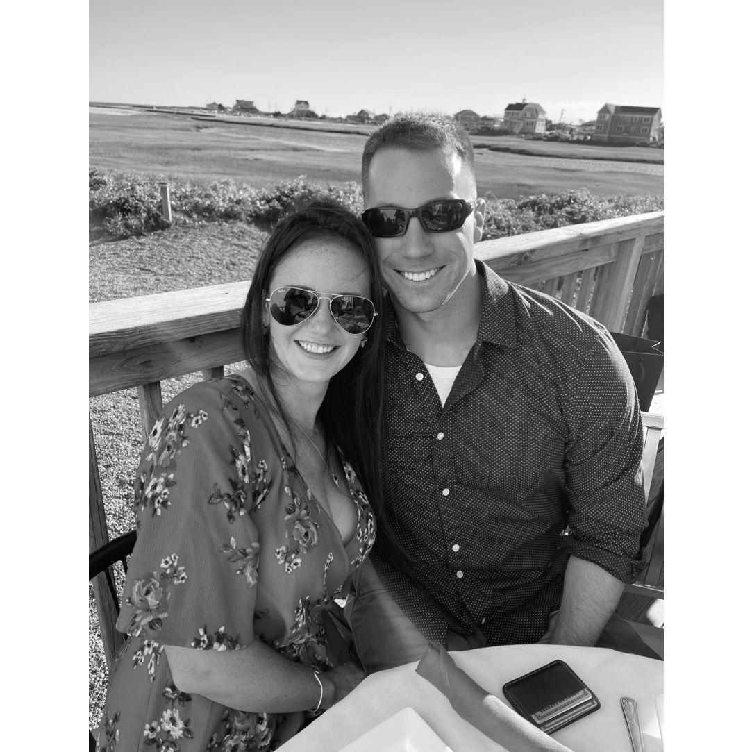 At Nick and Ryan Marini's rehearsal dinner <3