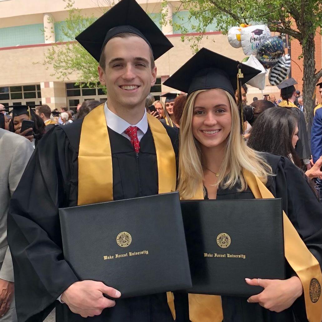 Diplomas secured!