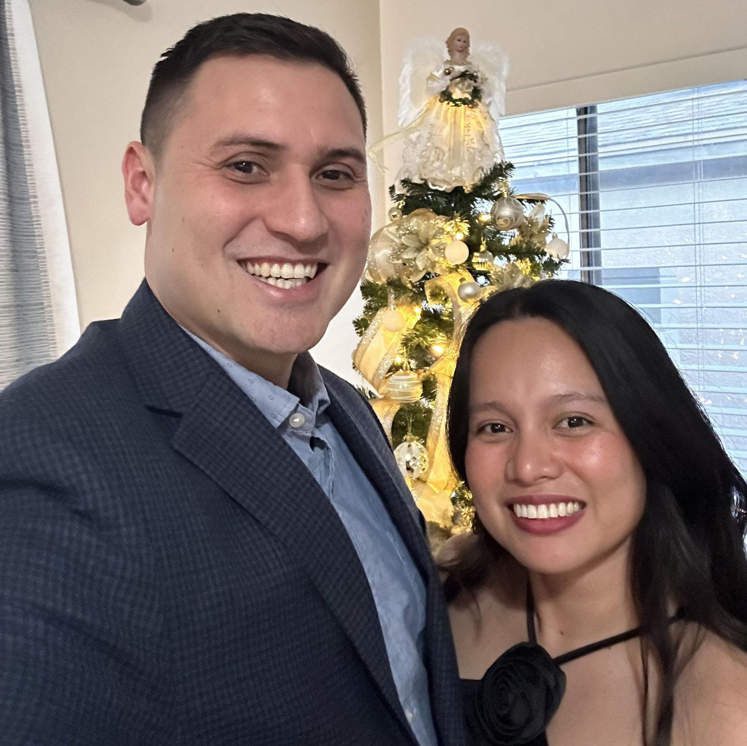 Took a photo before heading to a Jazz concert.