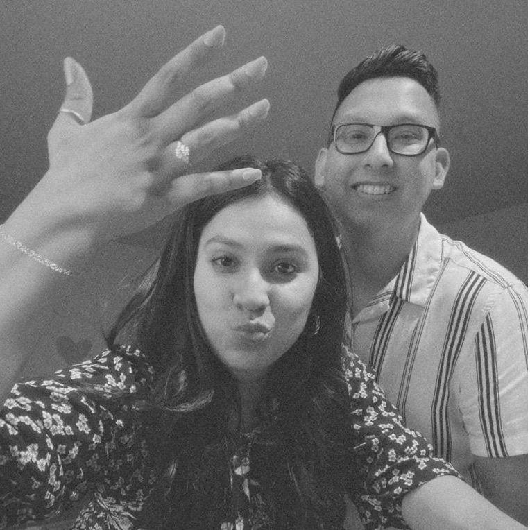 The night Adrian proposed :)
