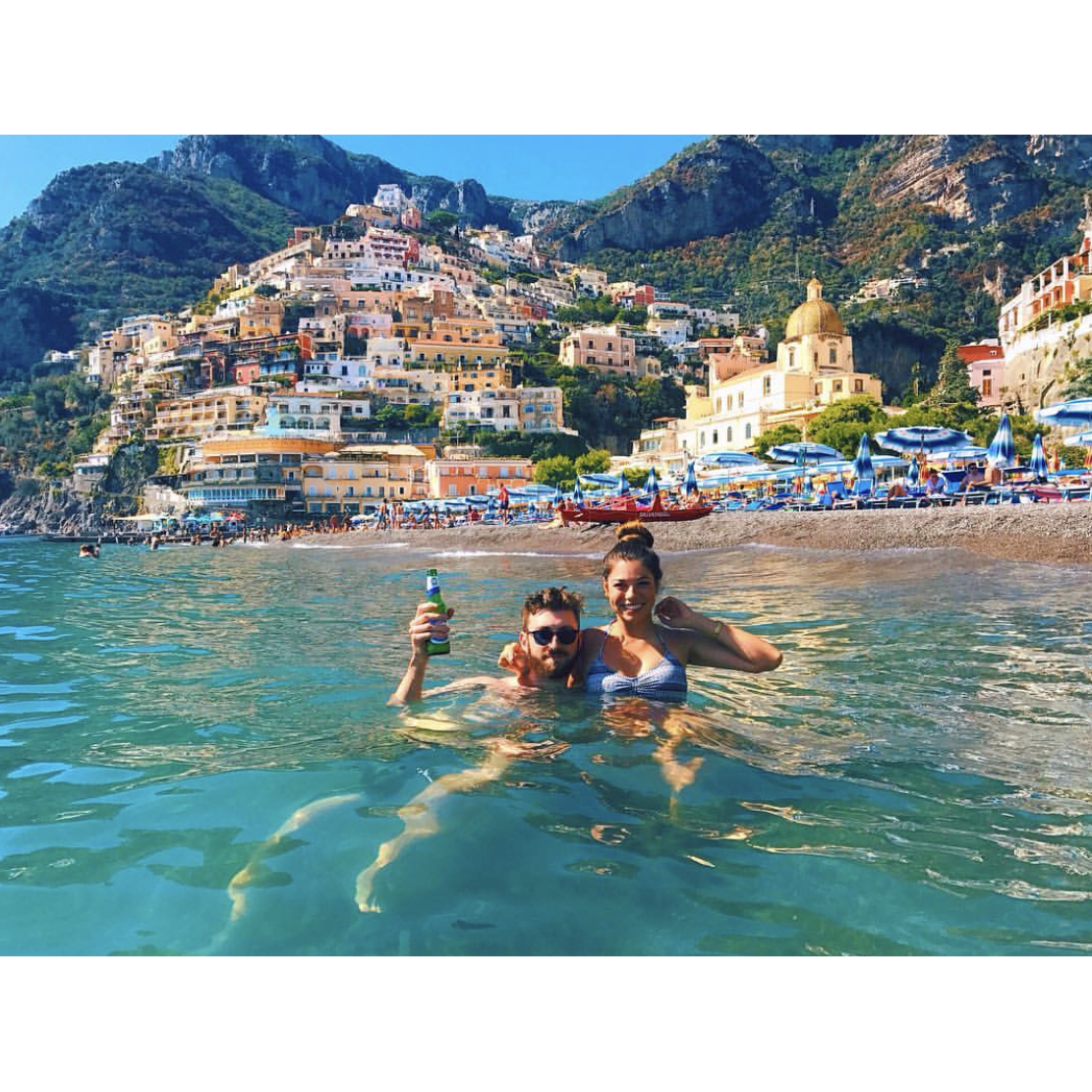 Positano, Italy! 
On a great trip throughout Italy with friends.