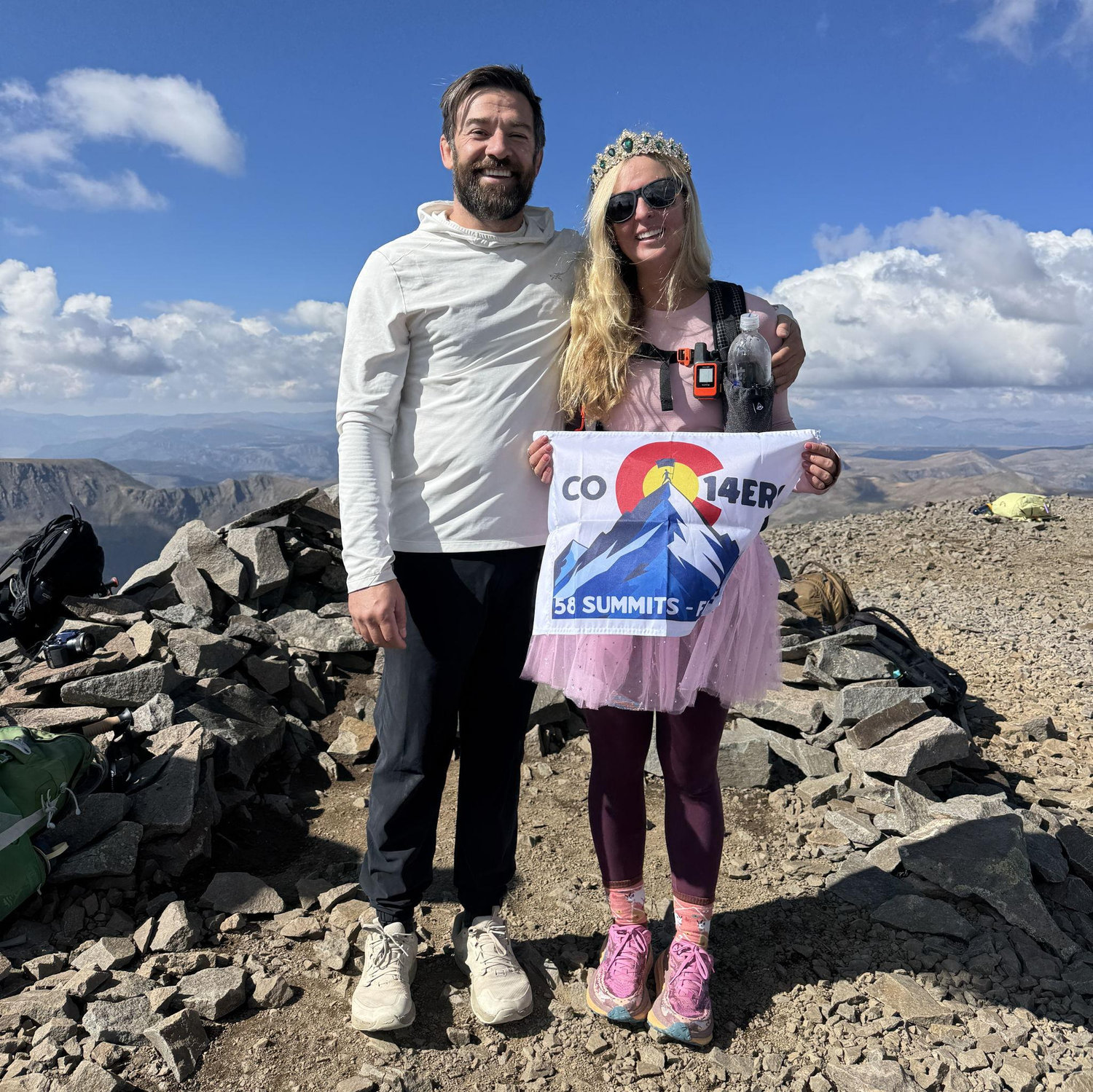 Laura (and Shawn's) 14er Finisher