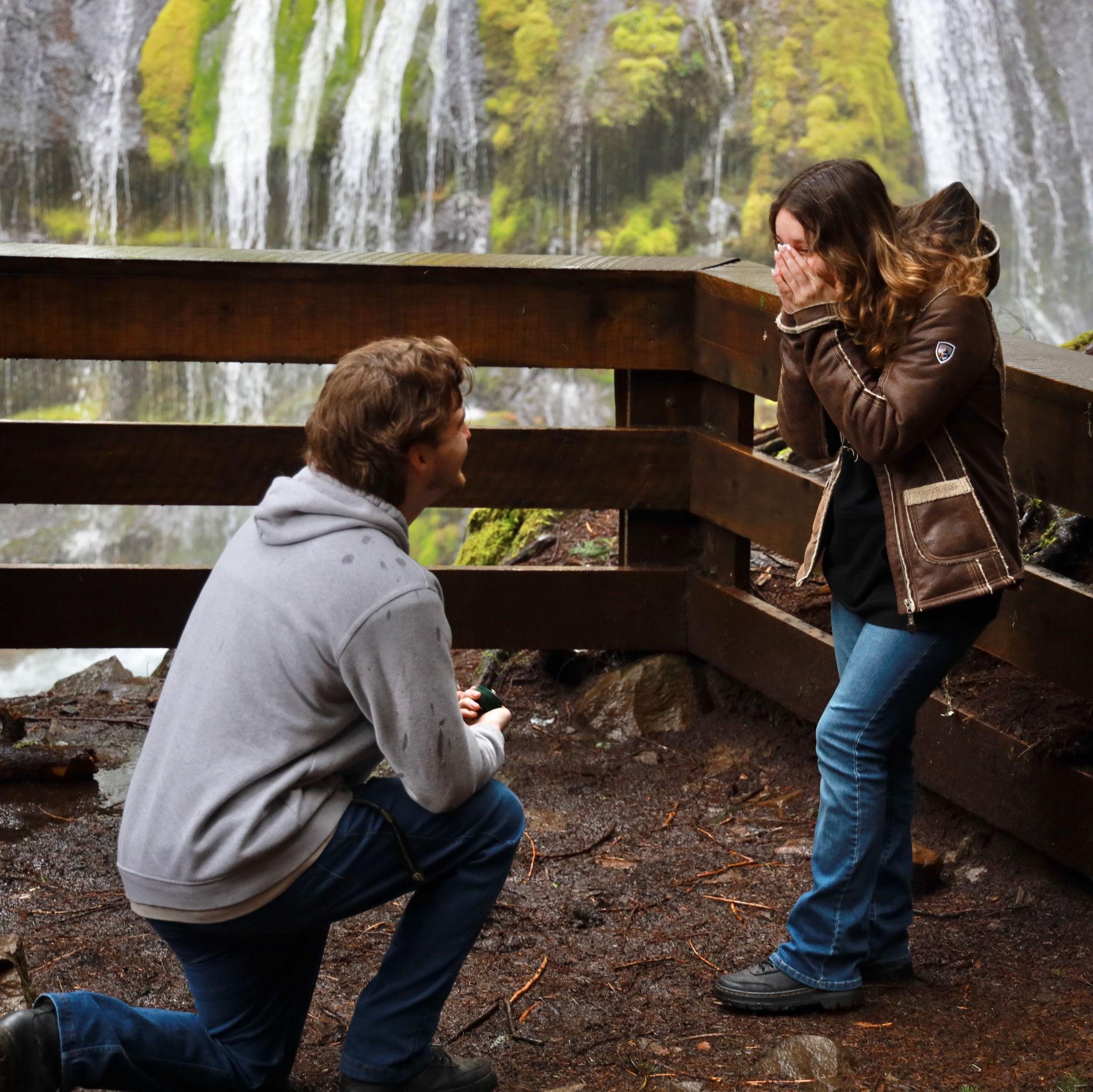 Panther creek falls March 22nd 2025