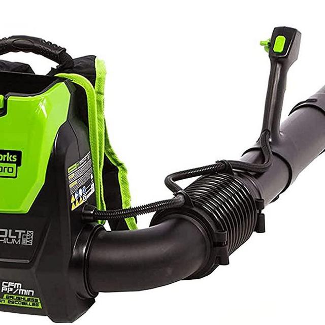 Greenworks Pro 80V (180 MPH / 610 CFM) Brushless Cordless Backpack Leaf Blower, Tool Only BPB80L00
