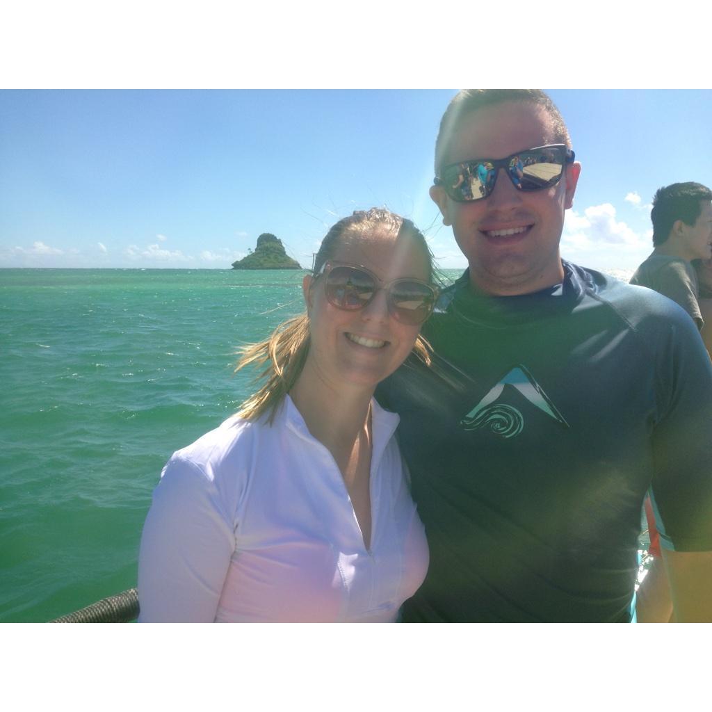 One of the wonderful adventures in Hawaii!