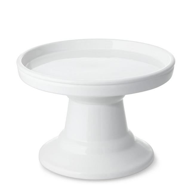Ceramic Beverage Dispenser Base, White