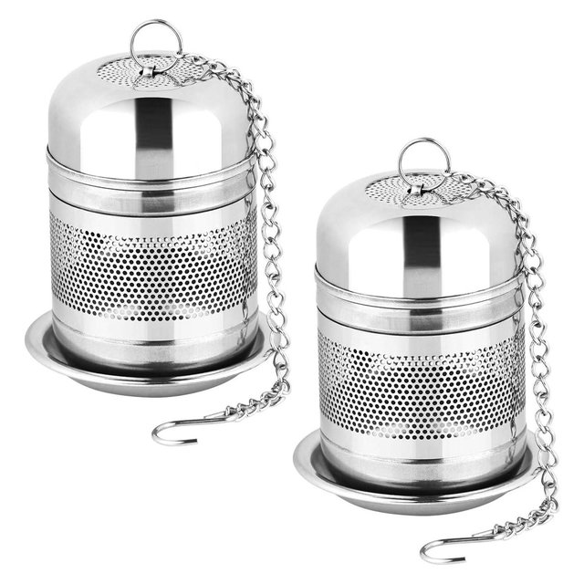 Home Collection 2Pcs Stainless Steel Tea Infuser Strainers