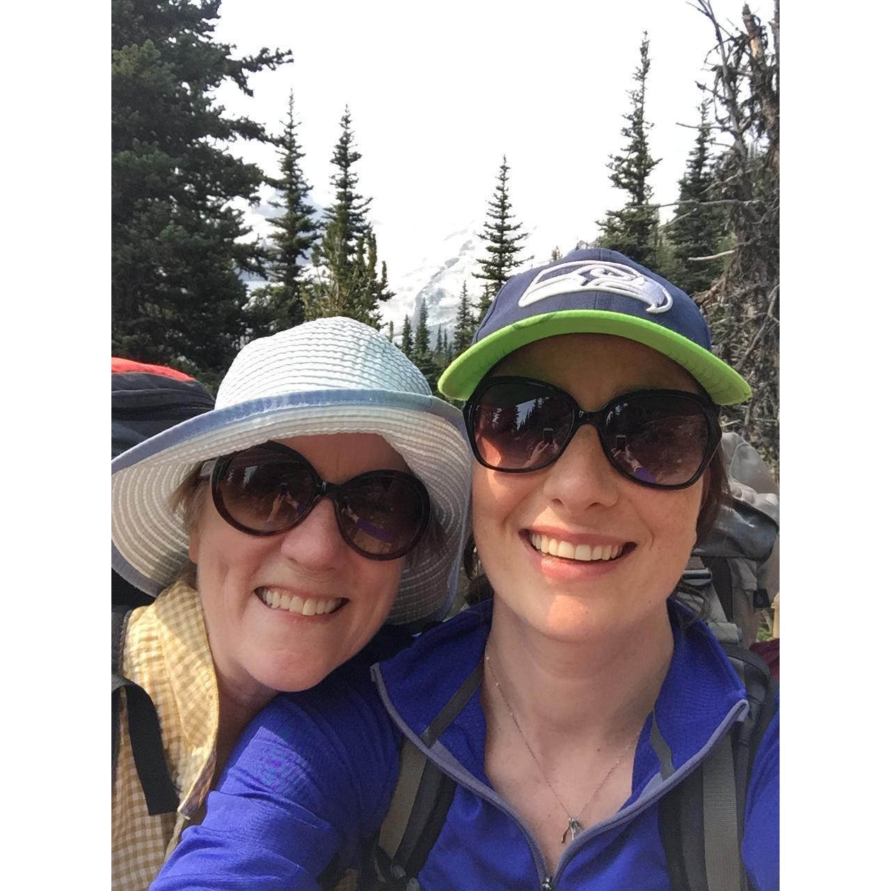 Backpacking at Mt. Rainier