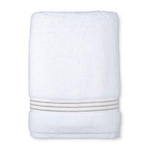 Spa Stripe Accent Bath Towel Beige Linen - Fieldcrest®