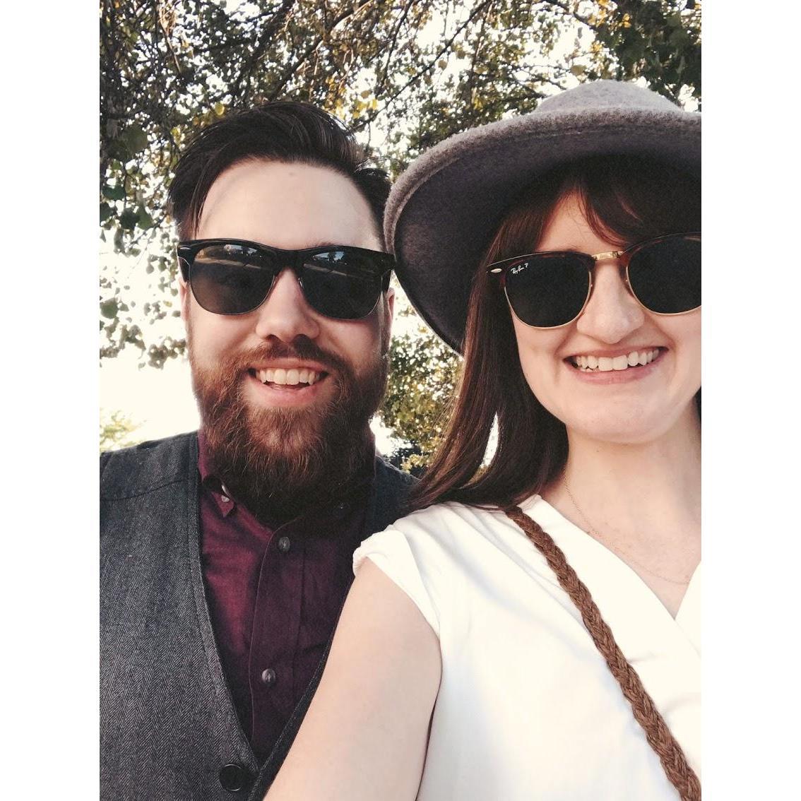 First date and our very first picture together! We went to Plymouth to The Post, walked around, ate ice cream, and I (Casey) felt so comfortable that we went back to my house to meet my parents haha.