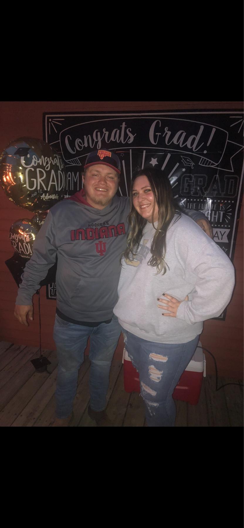 Haley’s college graduation party, 2021
