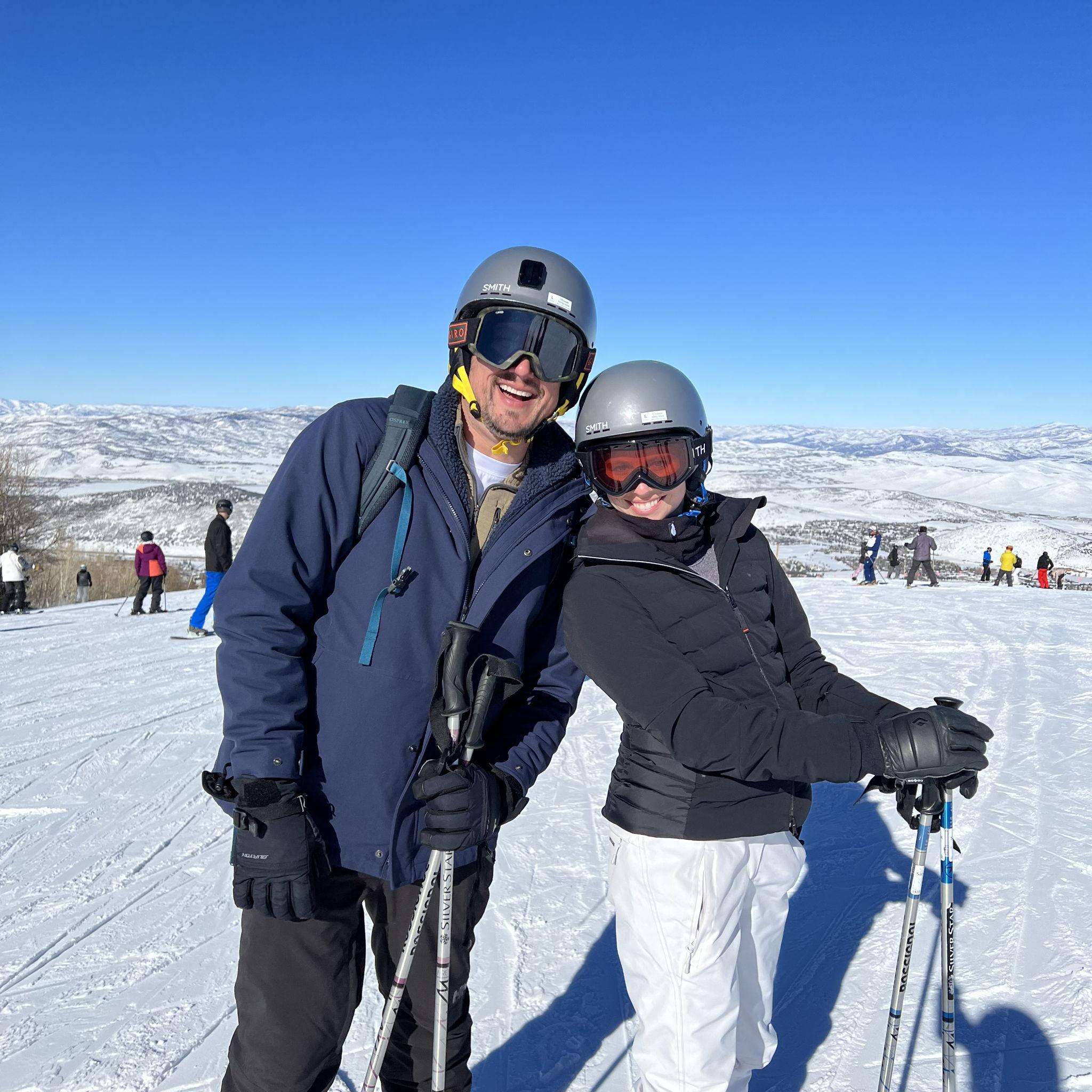 Our first ski trip with the PC crew