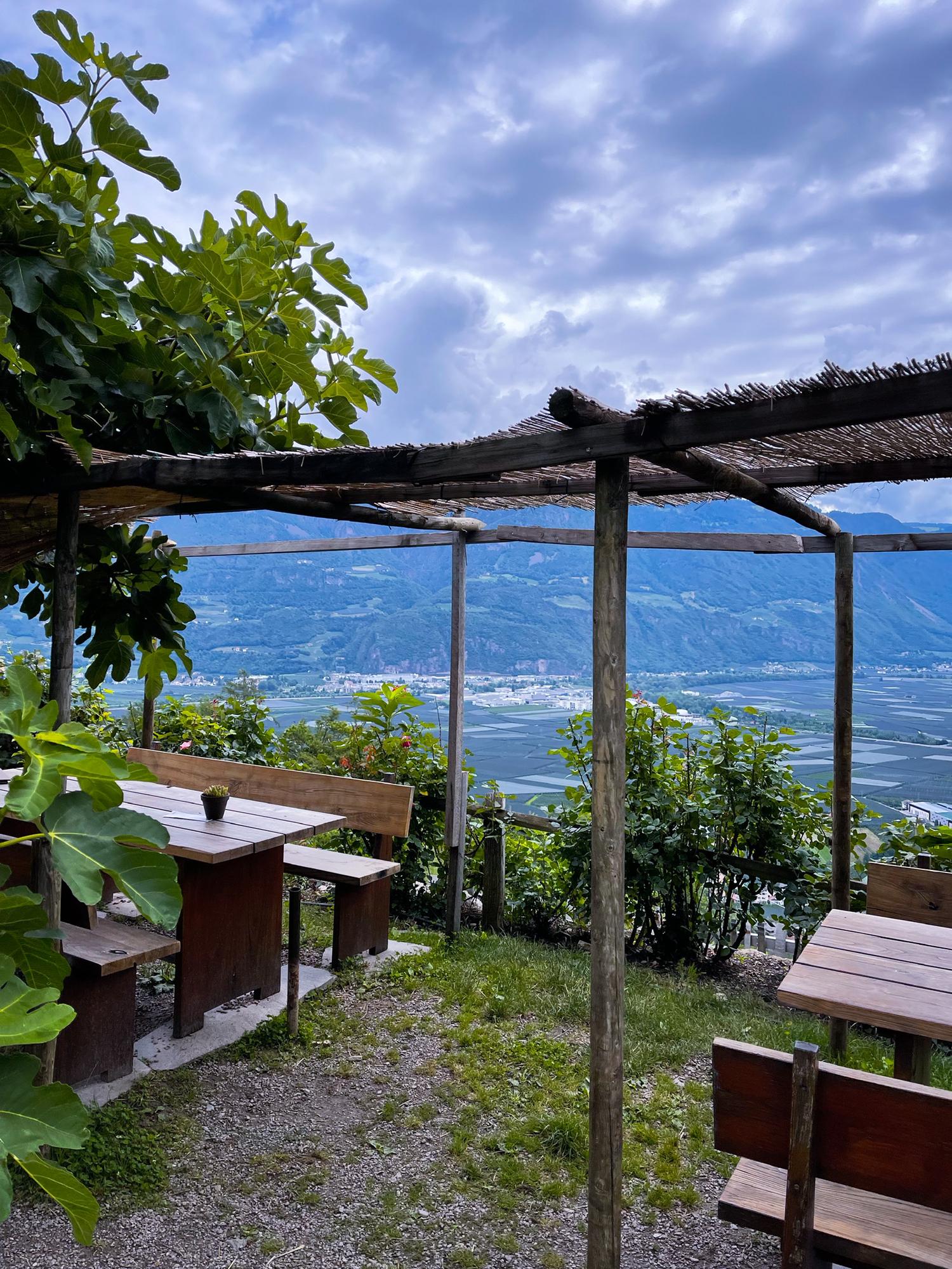 The haidenhof located in South Tyrol, Italy