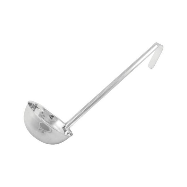 Winco 1-Piece Ladle, Stainless Steel , 12 Oz