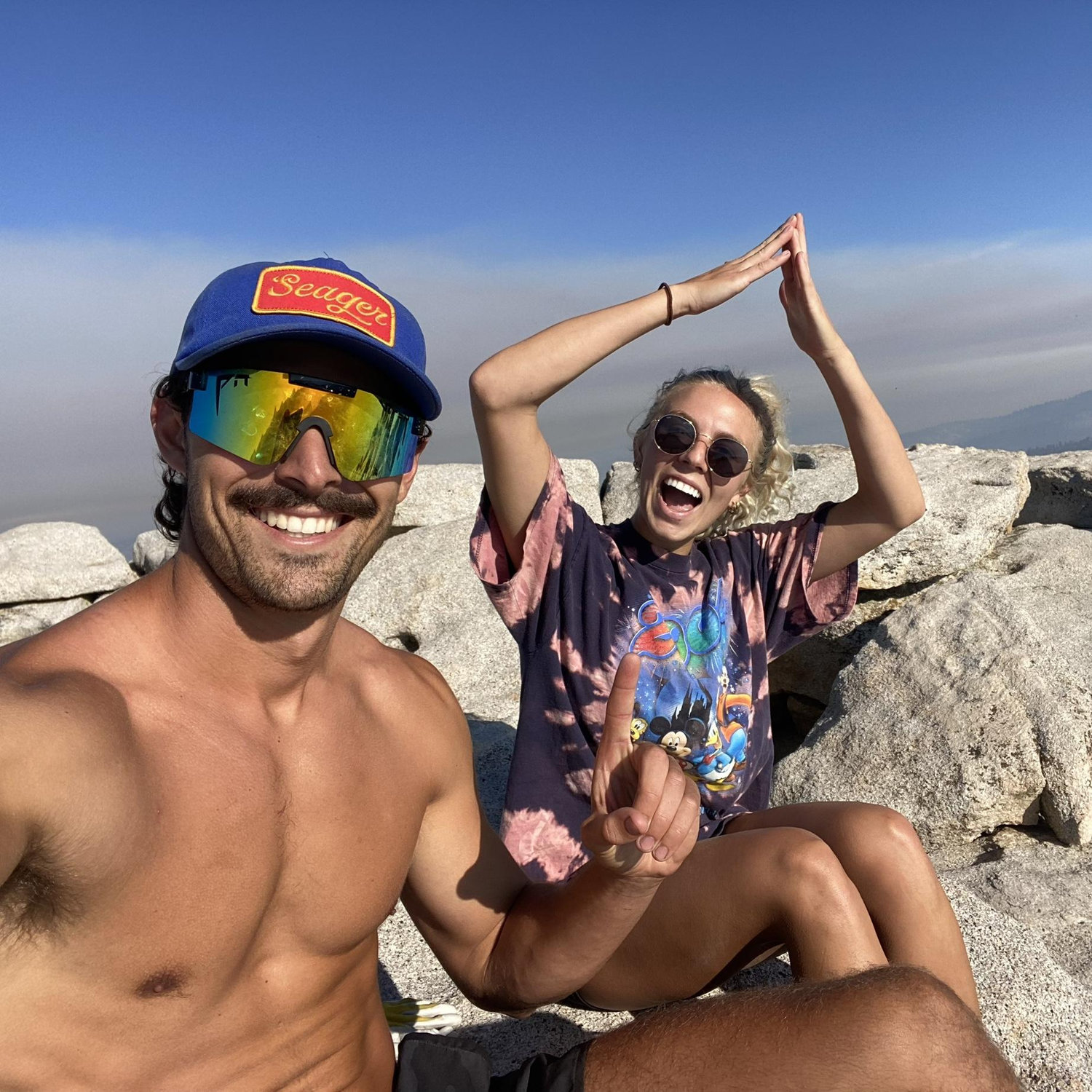 On top of Half Dome