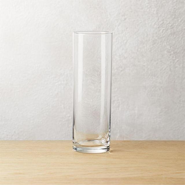 Cylinder Clear Champagne Flute