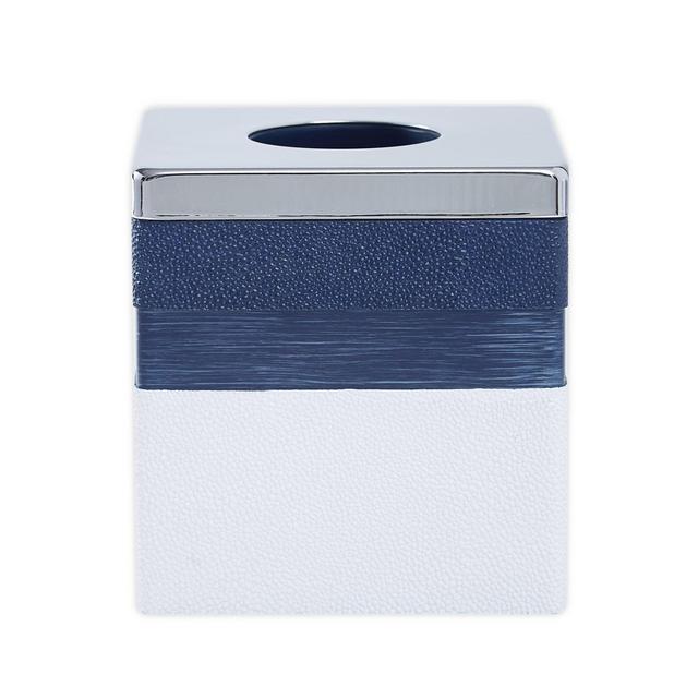 Vince Camuto® Lyon Boutique Tissue Box Cover in Blue