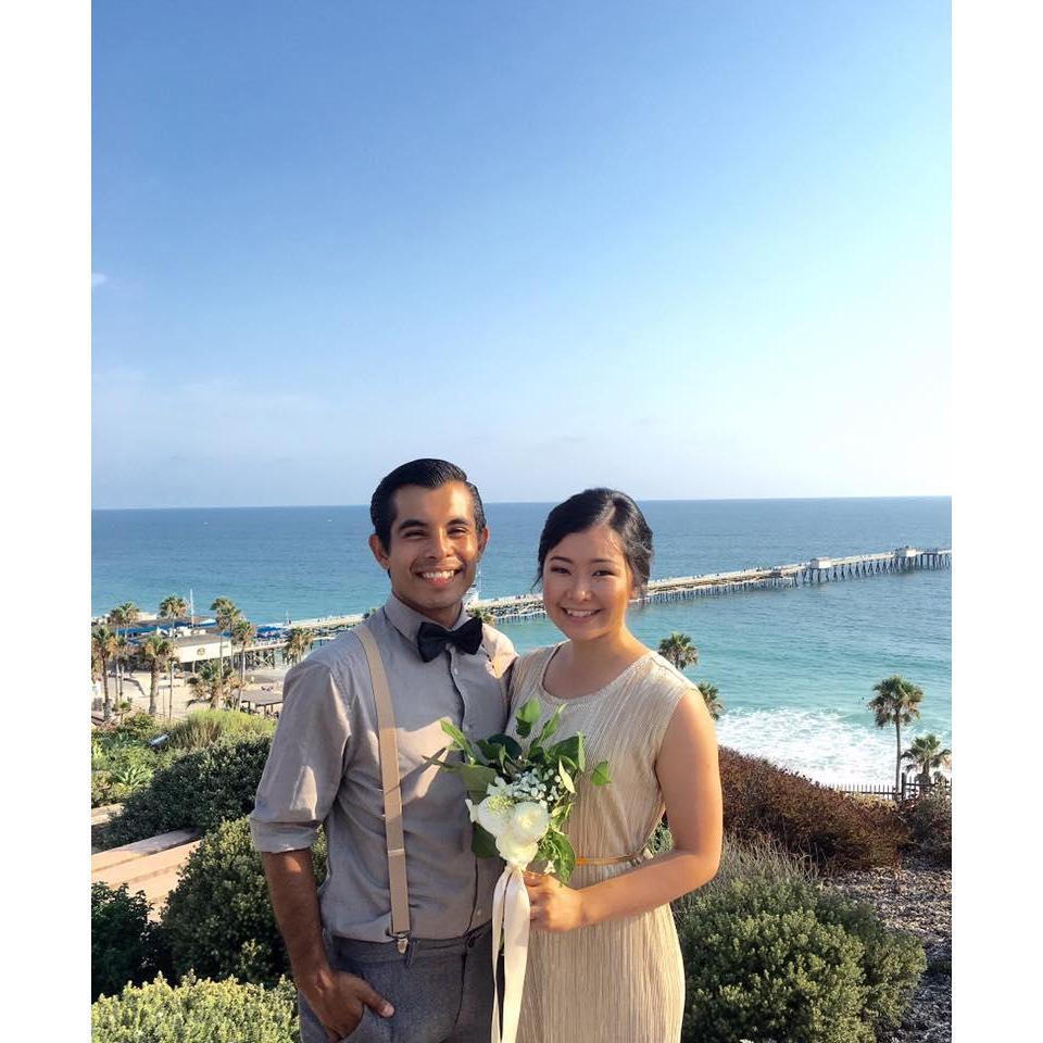 At Janelle & Chan's Wedding