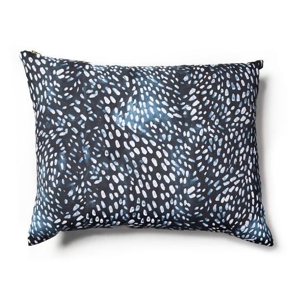 Rebecca Atwood - Speckled Pillow in Navy