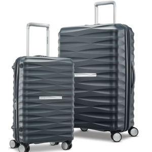 Voltage DLX 2 Piece Set (CO/MD) | Luggage Set | Samsonite Dark Graphite