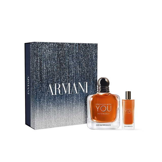 Emporio Armani Men’s Stronger With You Intensely Eau de Parfum 2pc Holiday Gift Set