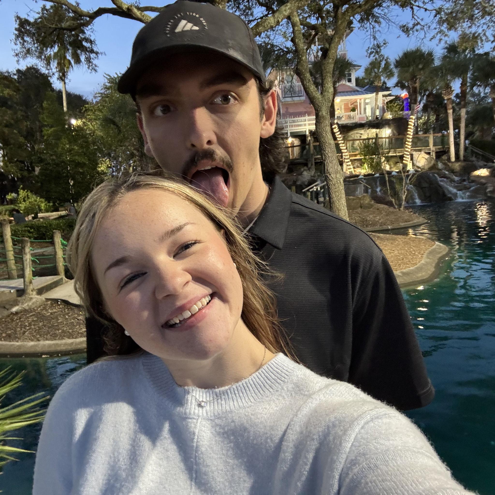 Adam came down for a surprise date. Little did Abby know that he actually came down to ask her parents for their blessing.