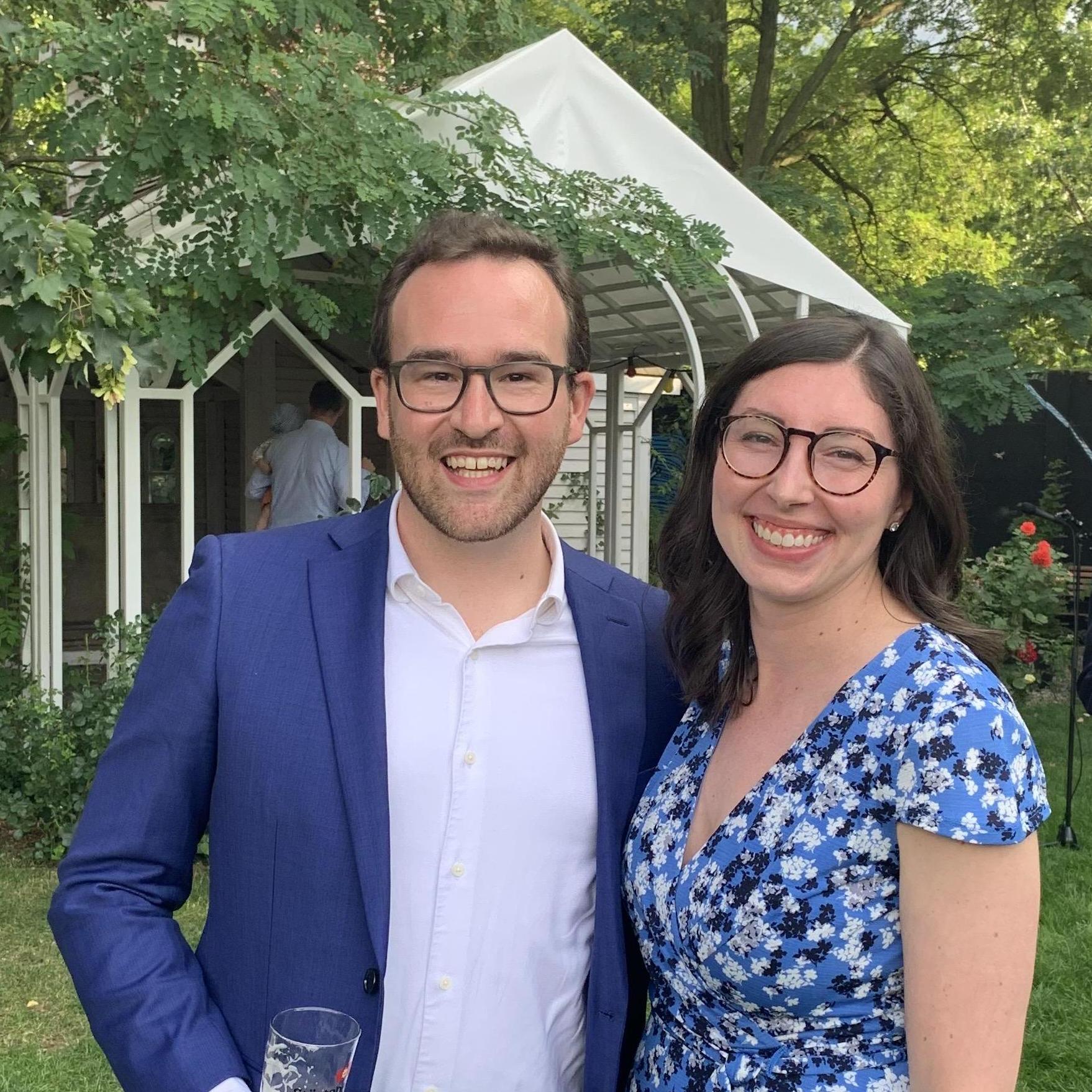At a wedding in Berlin!