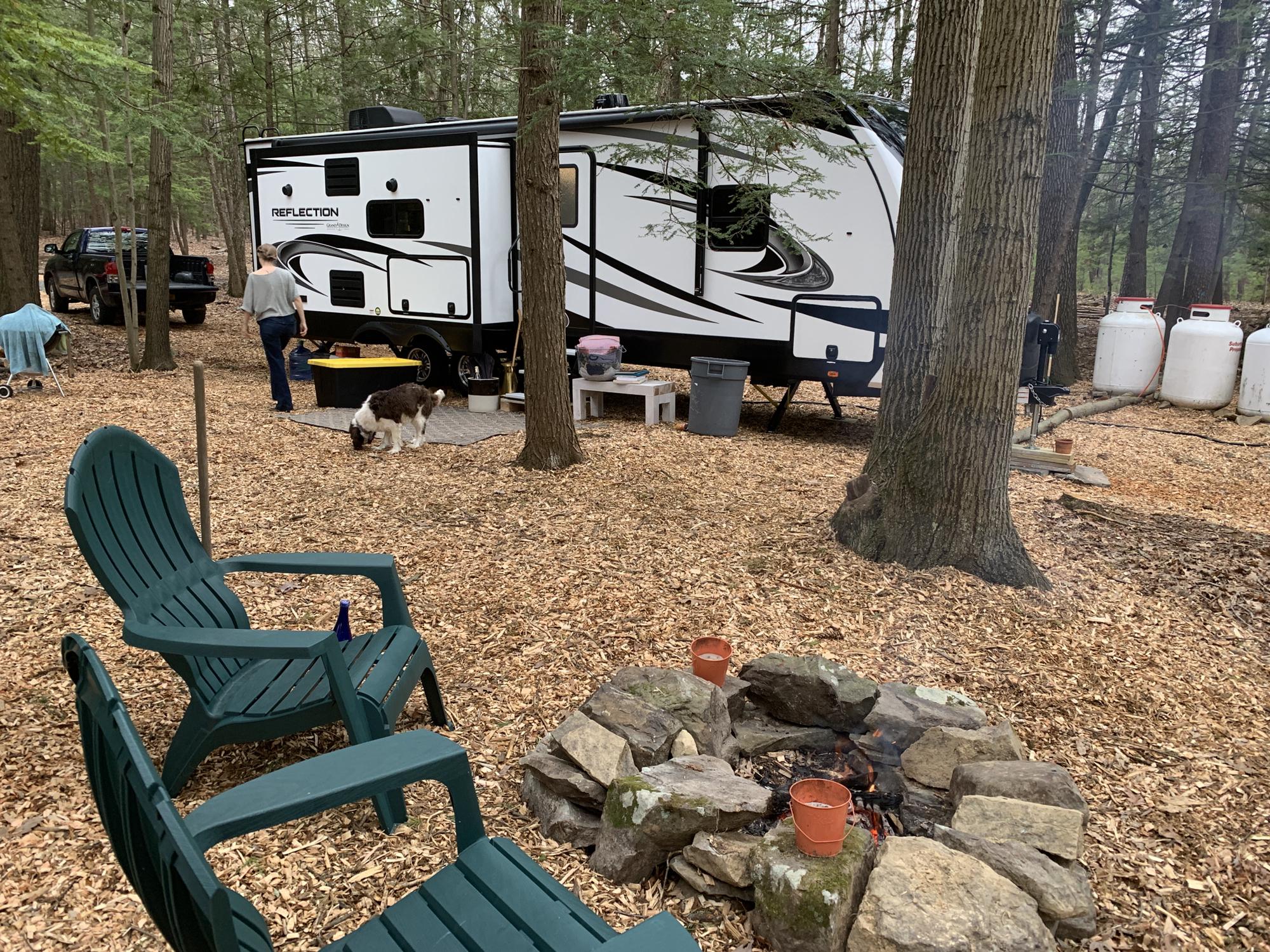 Our Travel Trailer HomeStead