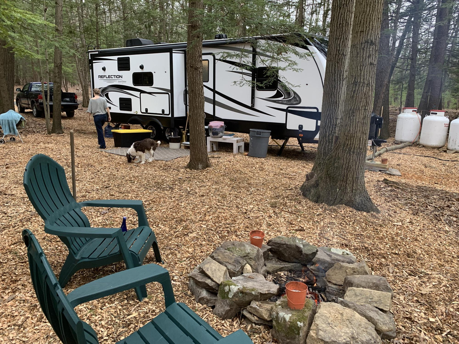 Our Travel Trailer HomeStead
