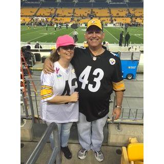 Our 1st Steelers game in 2015!