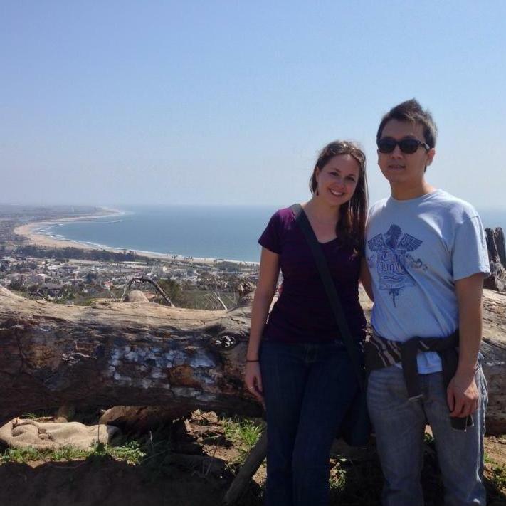 Our very first hike together in Ventura.