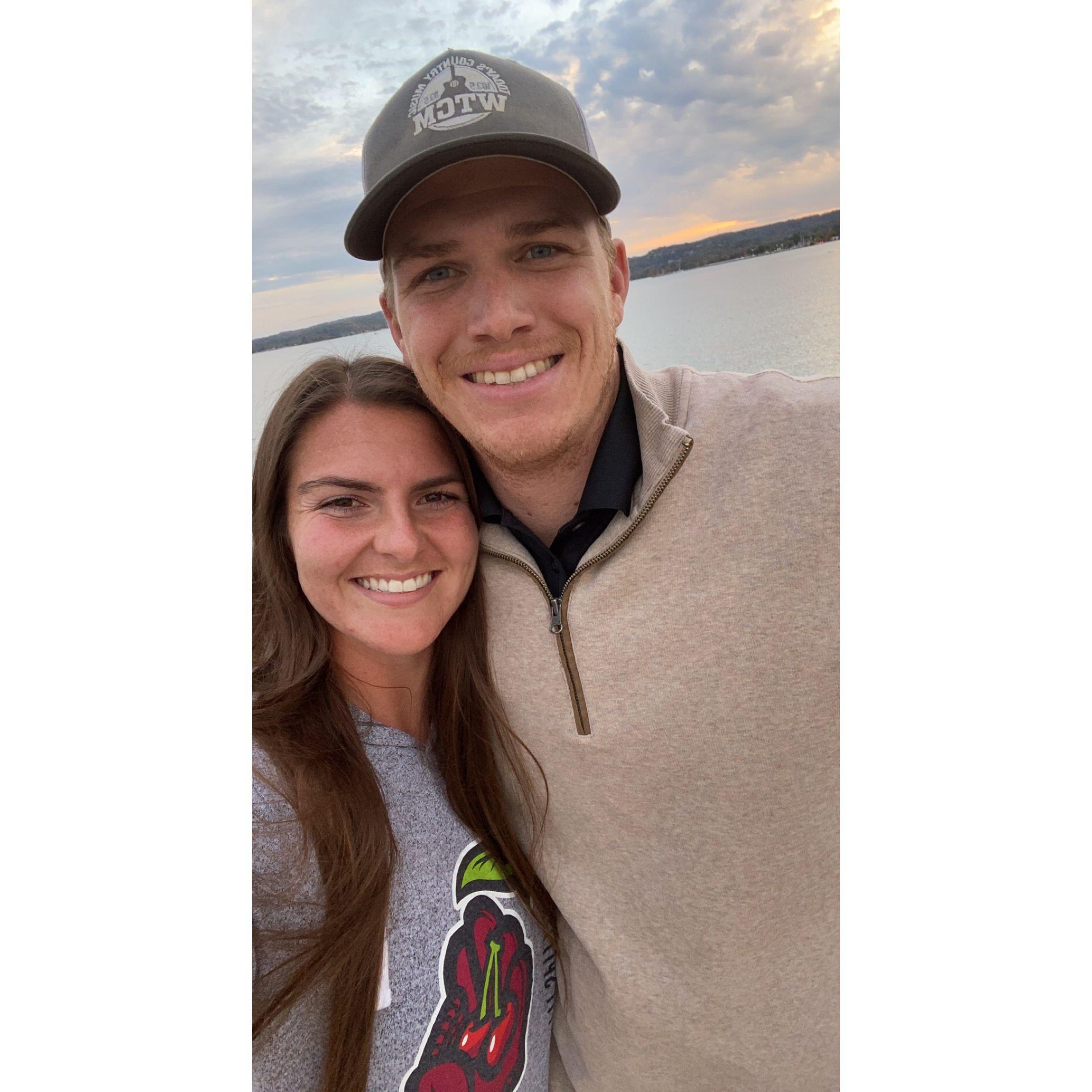 Officially boyfriend and girlfriend!