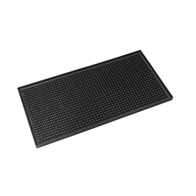SYOLOS Premium Bar Mat 12 x 6 inches - Versatile and Durable Bar Mats for Countertop, Coffee Bar Mat, Glass Drying Mat - Non Toxic Bar Spill Mat