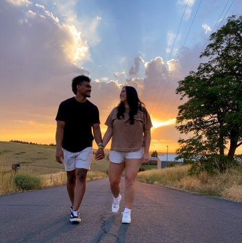 One of our favorite spots to watch the sunset in Moscow, Idaho, 2022.
