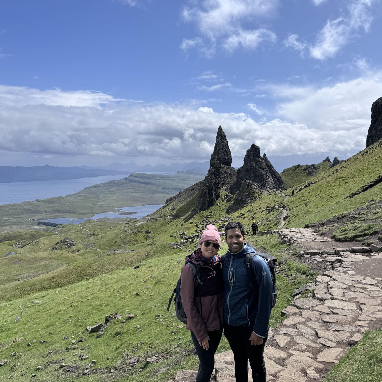 Beautiful Old man of storr hike in Scotland!