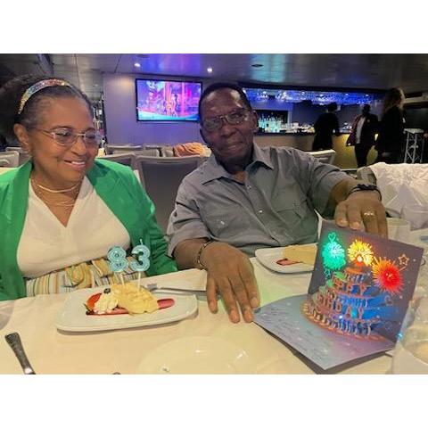 Anthony's parents, Mr. & Mrs. Keys!