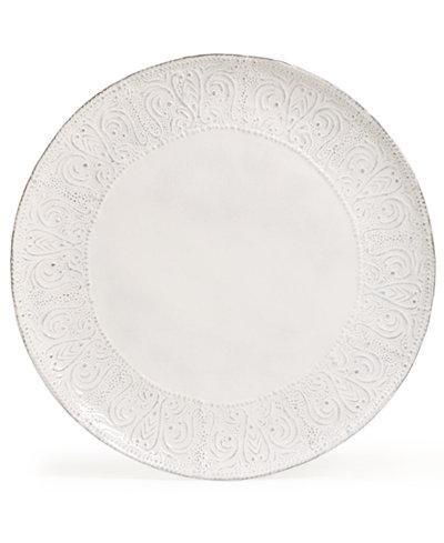 Blanc Colette Dinner Plate