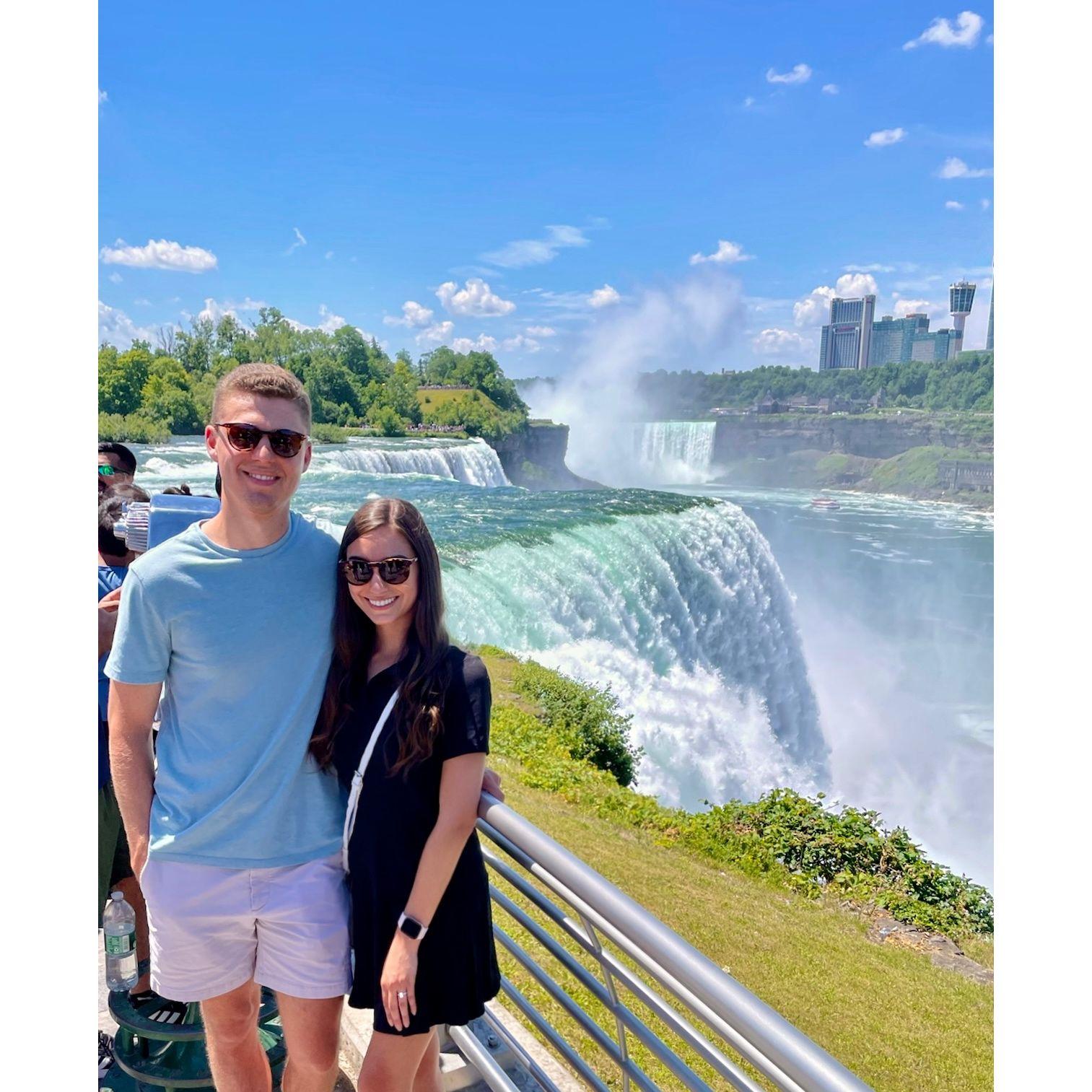 Nicole's first time visiting Niagara Falls 7.5.24