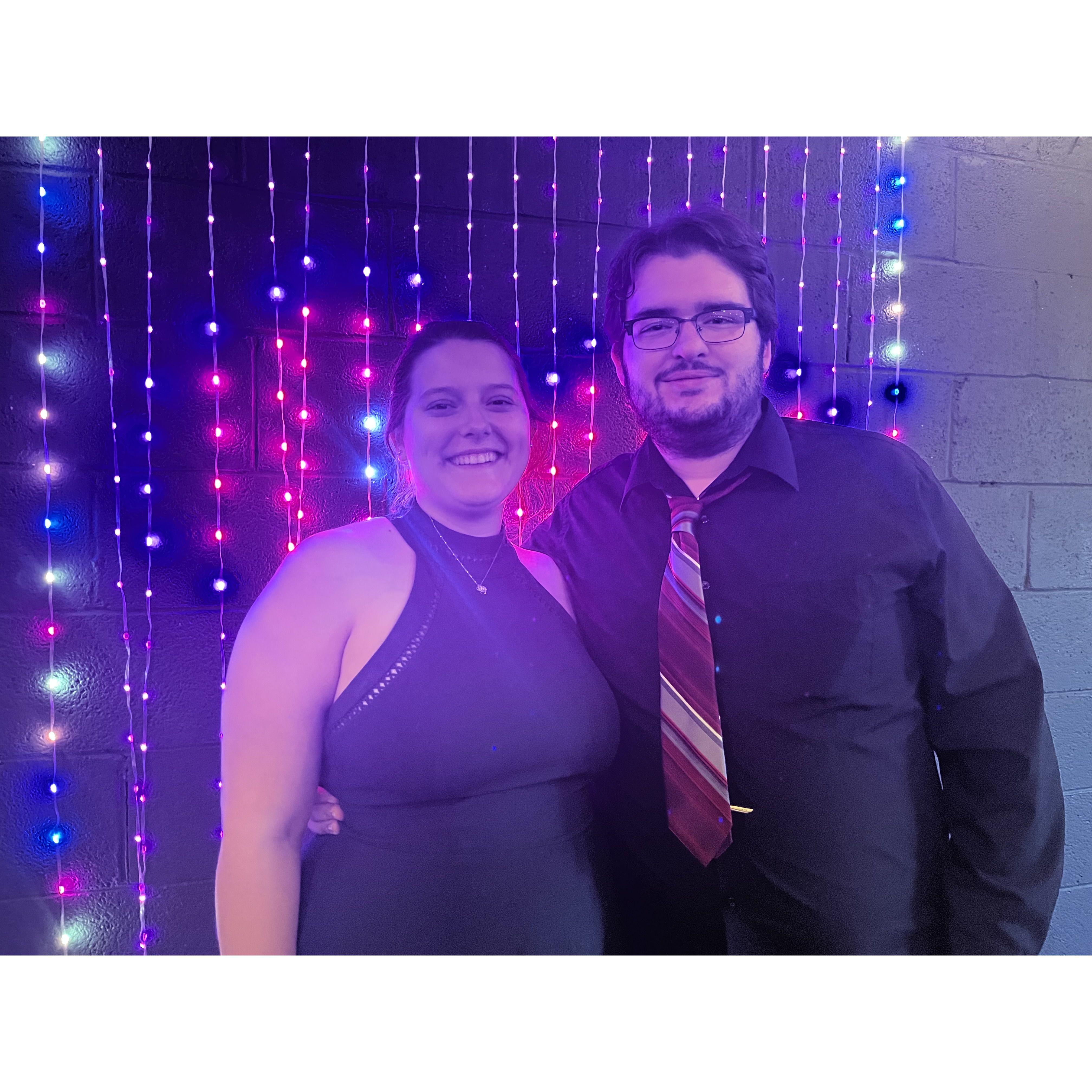 This was taken at a friend's wedding.