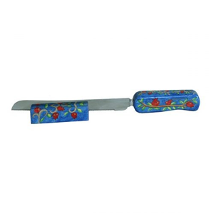 Knife + Stand - Pomegranates