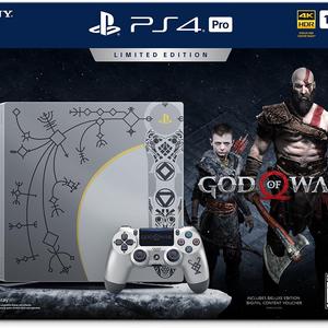 PlayStation 4 Pro 1TB Limited Edition Console - God of War Bundle