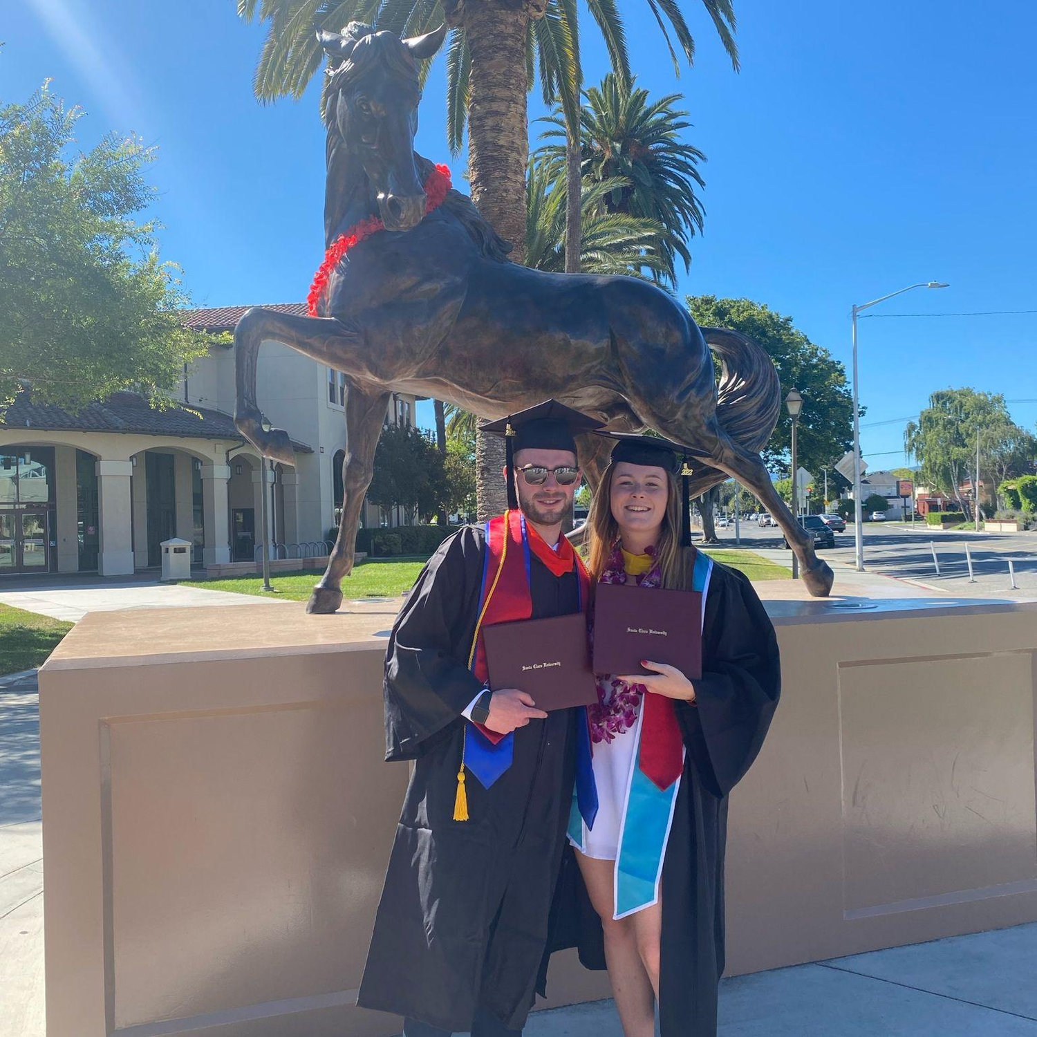 We graduated together!