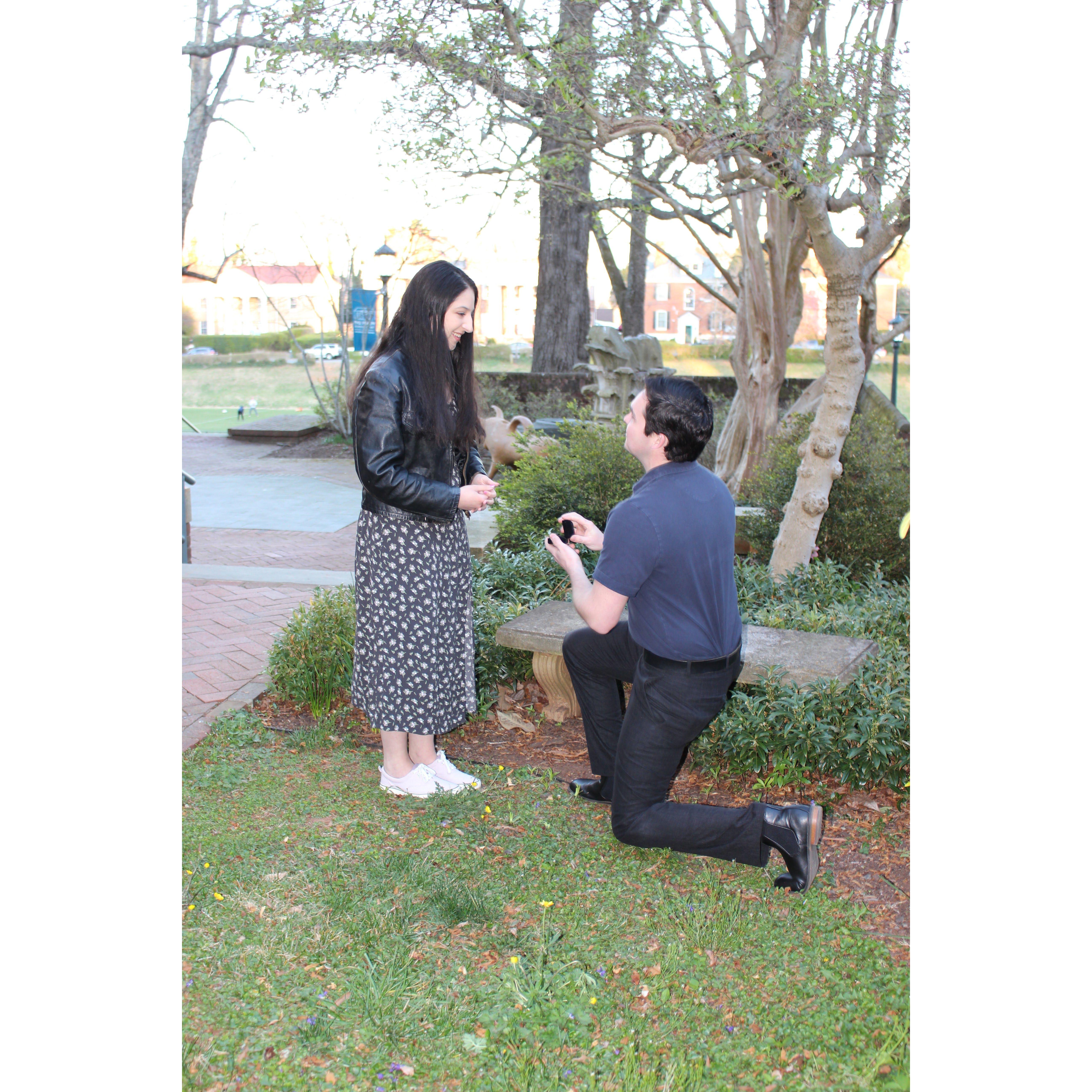 Engagement photos courtesy of Megan Ruggeri and Jon Collier